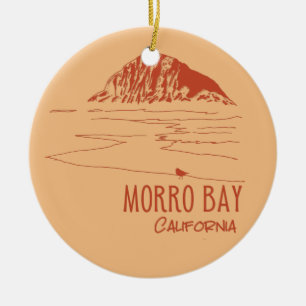 Morro Bay Kalifornien Morro Rock Keramik Ornament