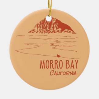 Morro Bay Kalifornien Morro Rock Keramik Ornament