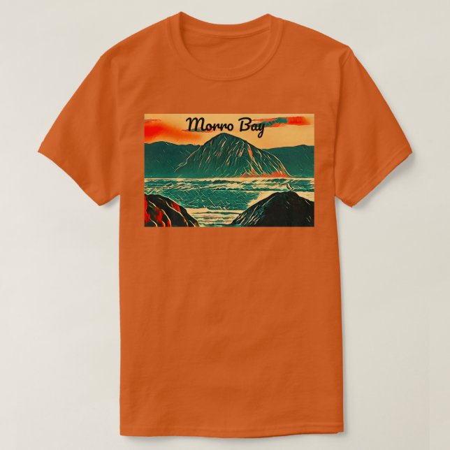 Morro Bay, Kalifornien, San Louis Obispo Landkreis T-Shirt (Design vorne)