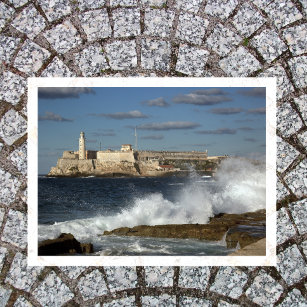 Morro Castle, Havanna, Kuba, Abstürze Postkarte