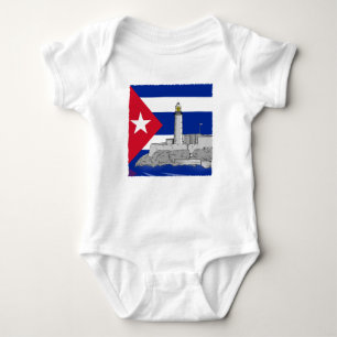 Morro Castle in Havanna Baby Strampler