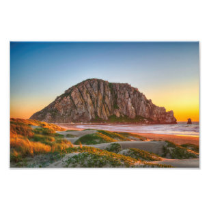 Morro Rock Beach Foto Print