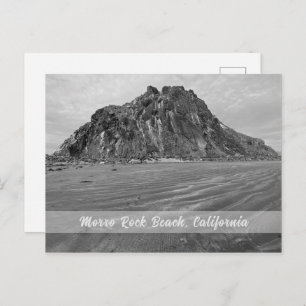 Morro Rock Beach, Morro Bay, Kalifornien Postkarte