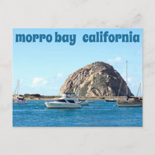 Morro Rock Harbour Postkarte