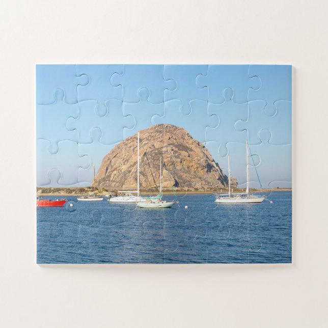 Morro Rock, Kalifornien 30-pc Puzzle (Horizontal)