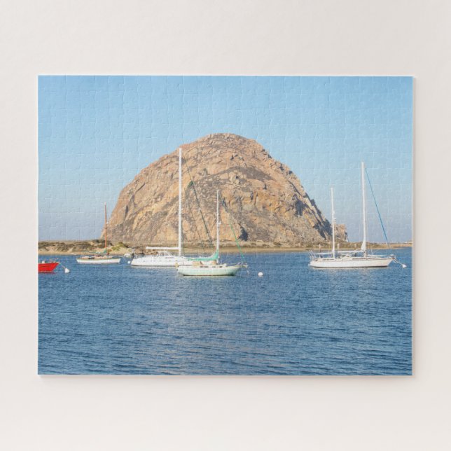 Morro Rock, Kalifornien 520-pc Puzzle (Horizontal)