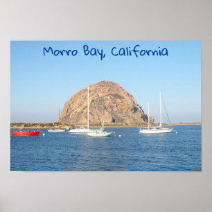 Morro Rock, Kalifornien Poster