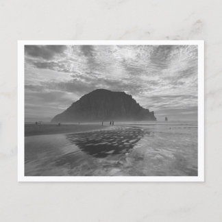 Morro Rock, Morro Bay in Sepia Postkarte
