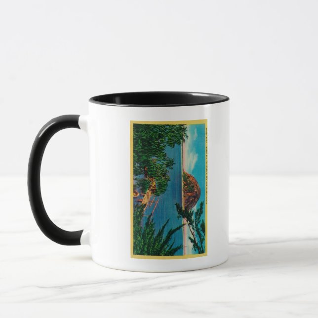 Morro Rock - San Luis Obispo Landkreis Tasse (Links)