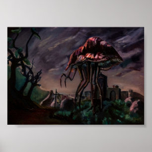 Morrowind Silt Strider Poster