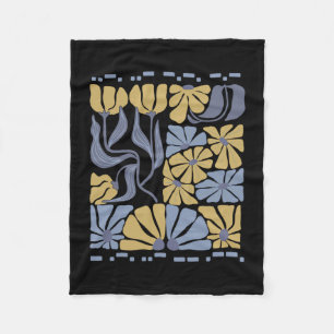 Morse Code 8647 Subtil Anti Trump 86 47 Floral Boh Fleecedecke