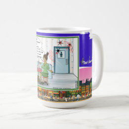 Morse-Code | Absurde Wortspiel-Humor-Klassiker Kaffeetasse