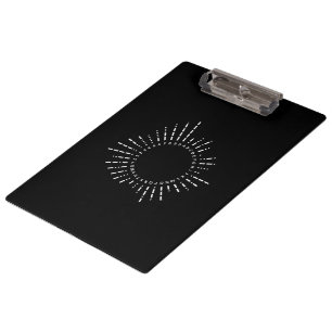 Morse Code Alphabet Klemmbrett