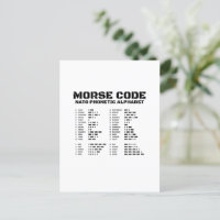 Morse Code NATO Phonetic Alphabet