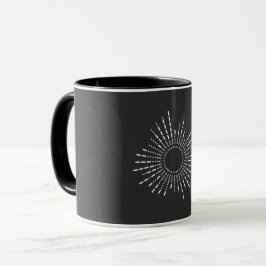 Morse Code und NATO Grafik in Circle Shape lernen Tasse