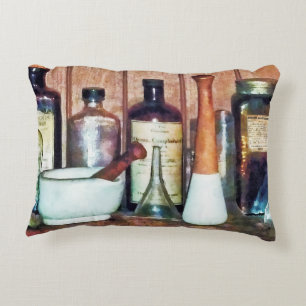 Mörser und Stampfe und Stampfe Zierkissen