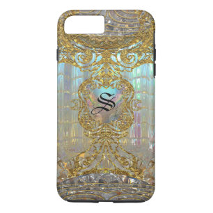 Morshnette Elegant Barock Monogramm 7 Plus Case-Mate iPhone Hülle