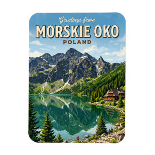 Morskie Oko Polen Magnet