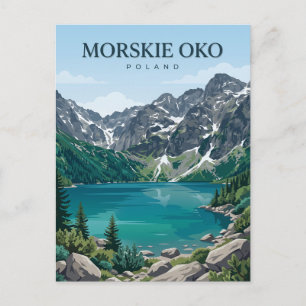 Morskie Oko Polen Postkarte