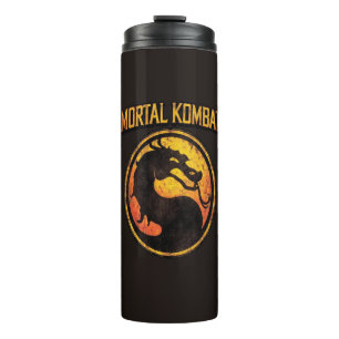 Mortal Kombat Vintage T-Shirt — Small Fit Y2K Retr Thermosbecher