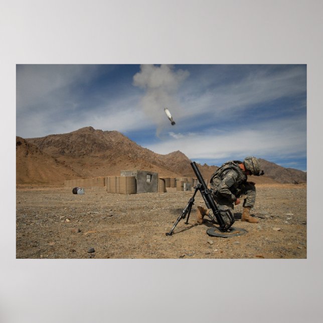 Mortar Fire Poster (Vorne)