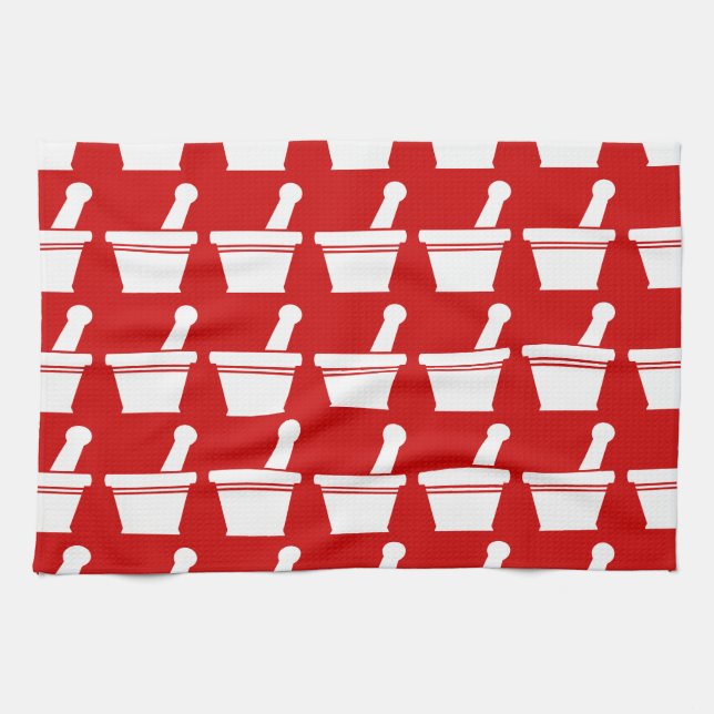 Mortar & Pestle Geschirrtuch (Horizontal)