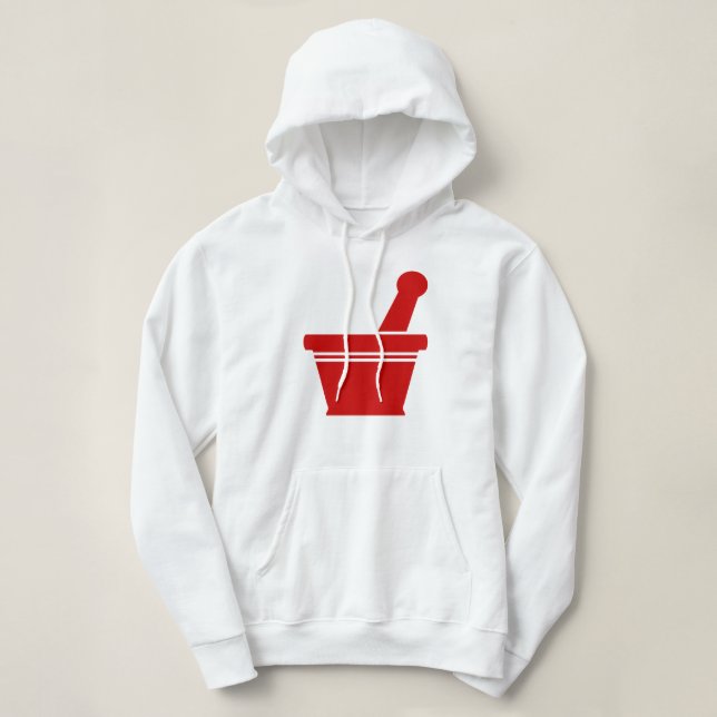 Mortar & Pestle Hoodie (Design vorne)
