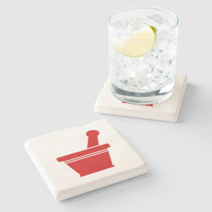 Mortar & Pestle Steinuntersetzer