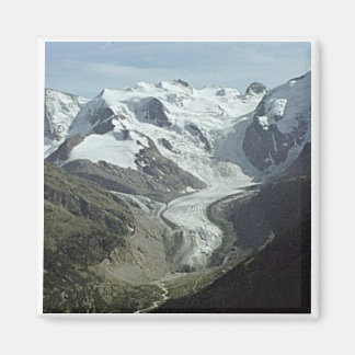 Mortaratch Glacier in der Schweiz Magnet