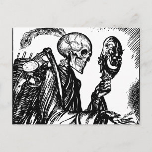 Morte Chama Postkarte