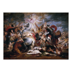 Morte di Decio Mure (Bozzetto) von Peter Paul Rube Fotodruck