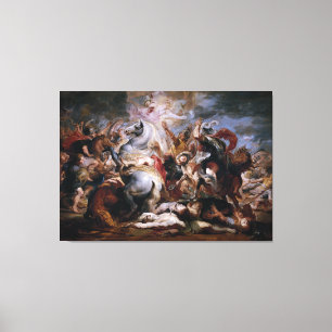 Morte di Decio Mure (Bozzetto) von Peter Paul Rube Leinwanddruck