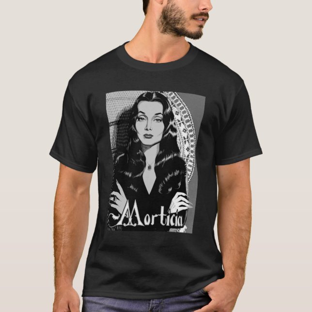 morticia addams Essenzieller T - Shirt (Vorderseite)