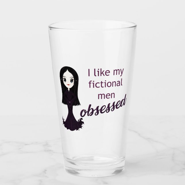 Morticia besessenes Glas (Vorderseite)