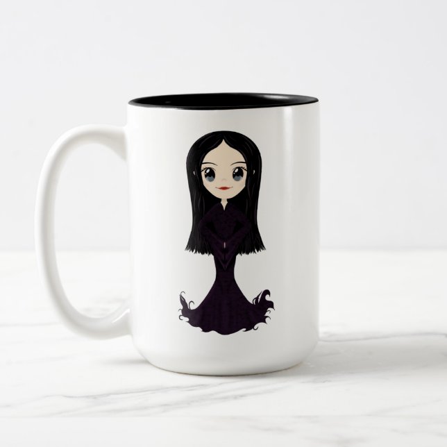 Morticia nicht alle Männer Tasse (Links)