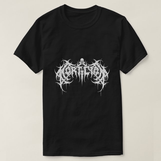 Mortician Band Logo TeesShirts Classic T - Shirt (Design vorne)