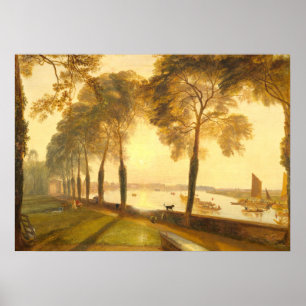 Mortlake Terrace - William Turner Poster