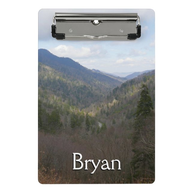 Morton Overlook at Great Smoky Mountains Mini Klemmbrett (Vorderseite)