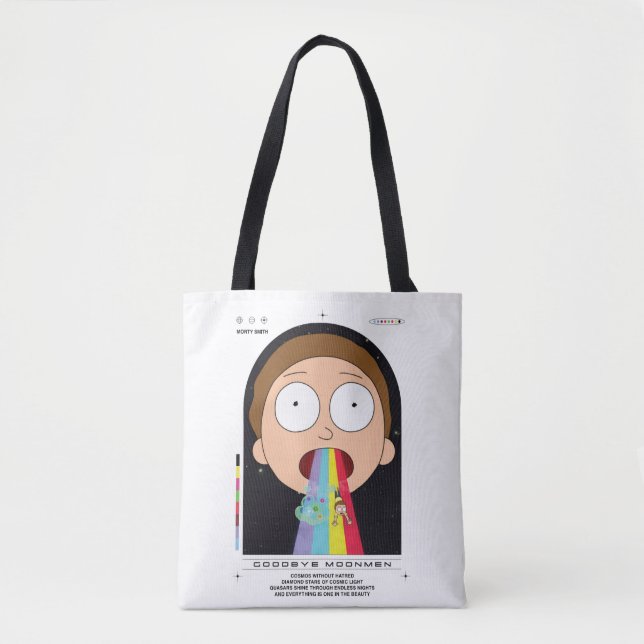 Morty Goodbye Moonmen Zitat Graphic (Vorderseite)