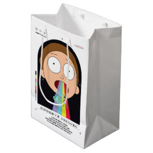 Morty Goodbye Moonmen Zitat Graphic Mittlere Geschenktüte