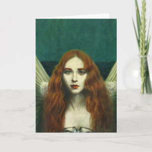 Morvoren Mermaid Greetings Card Dankeskarte