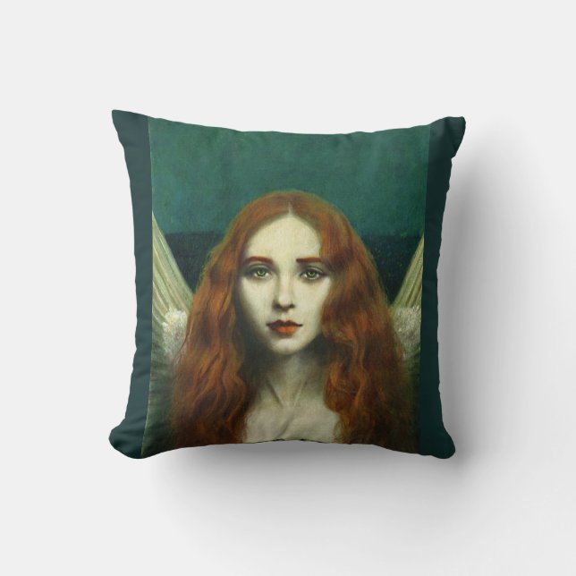 Morvoren Mermaid Throw Cushion Kissen (Vorderseite)