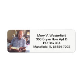 Mory V. Westerfield Rücksendeadressen-Aufklebers