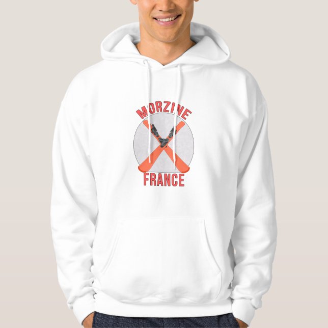 Morzin, Frankreich Hoodie (Vorderseite)