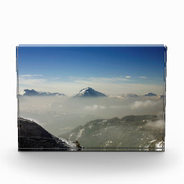 Morzine France Holiday Card Poster Fotoblock