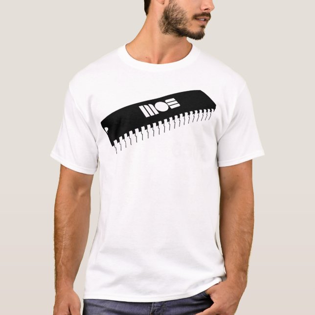 Mos 6502 CPU-T - Shirt nach Retro (Vorderseite)