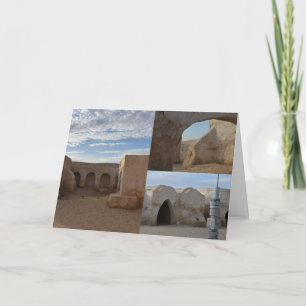 Mos Espa auf dem Planeten Tatooine Blankokarte Karte