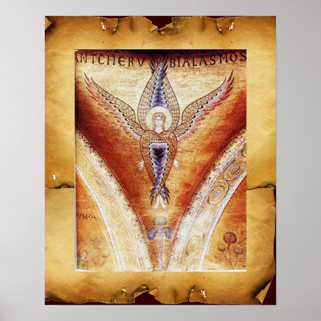 MOSAIC ANGEL , braunes Pergament Poster (Vorne)