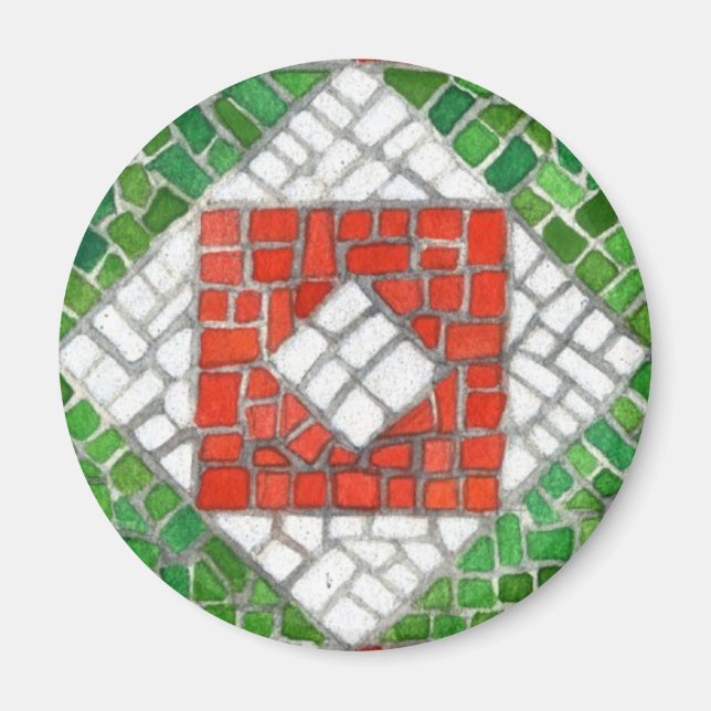 MOSAIC Circle Magnet (Vorne)