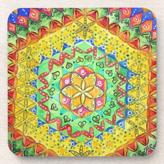 Mosaic Cork Untersetzer (Vorderseite)